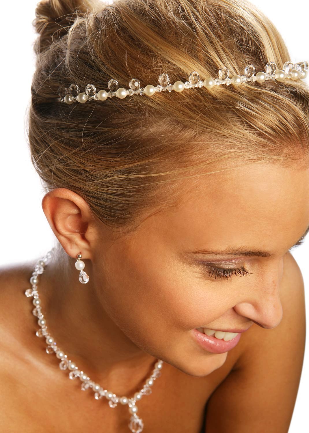 Bridal tiara Gouttes perles