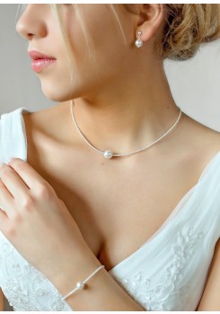 Lea bridal necklace