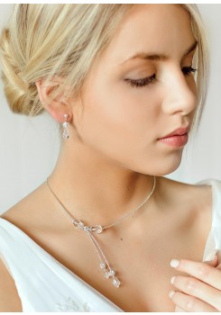 Sparkle bridal necklace