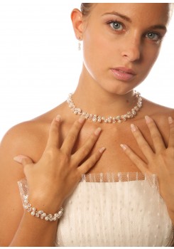 Bridal necklace Idylle