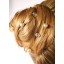 Bridal hair pins Cascade cream