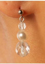 Cléopâtre bridal earrings