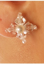 Elégance bridal earrings