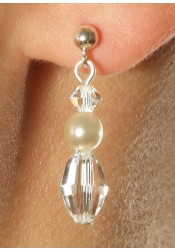 Lucie bridal earrings