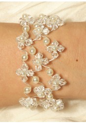 Starlight Perles bridal bracelet