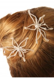 Lys bridal hair pins