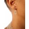 Bridal earrings Cléopâtre