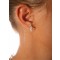 Bridal earrings Cristal