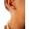 Bridal earrings Estella ivory