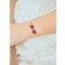Anna blackberry bridal bracelet